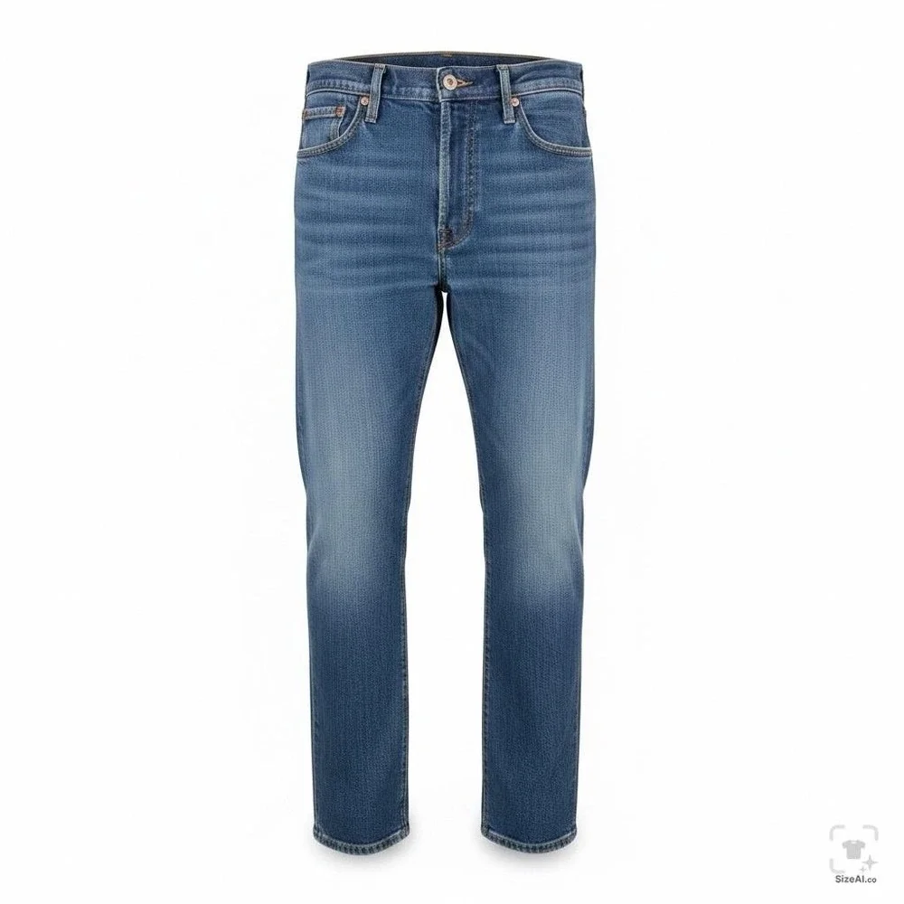 Levis 514 Jeans Mens 30x32 Blue Medium Wash Straight Stretch Denim Zip Fly
